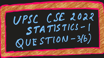 MLE & Standard Error for Multinomial Distribution | UPSC CSE 2022 Statistics Paper 1 | RitwikMath