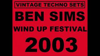 BEN SIMS WIND UP PARTY 2003