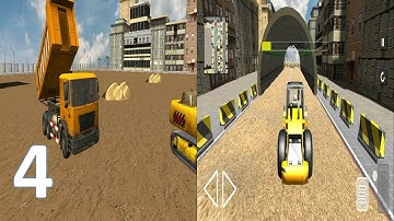 Heavy Excavator Crane New Game Mobile Walkthrough All Levels (iOS,Android) #4