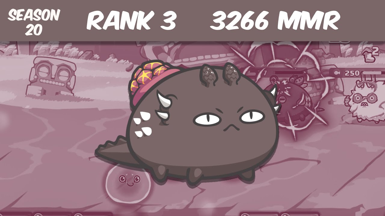 Rank 3 | 3266 MMR | Top 100 Arena Gameplay By ACDM | Axie Inifinity Season 20