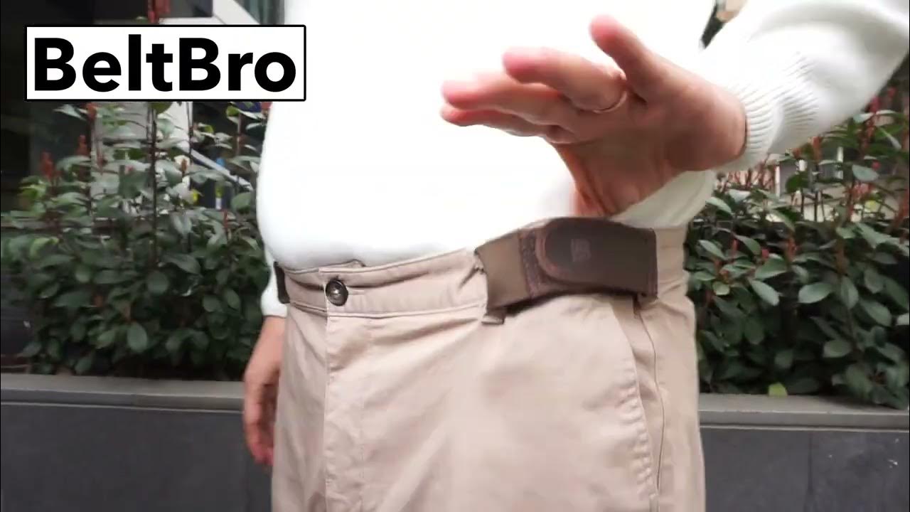 BeltBro No Buckle Belt is Easy and Comfortable! YouTube