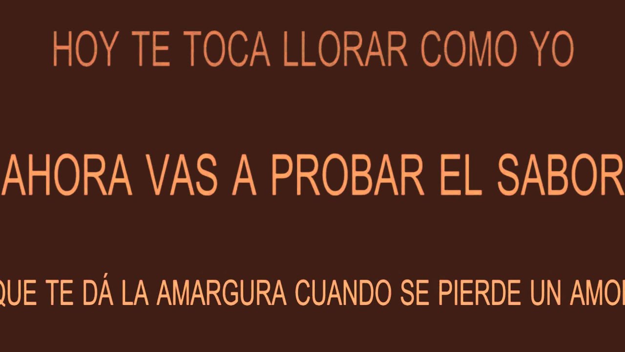 Regardez Ojalá que te duela - Pequeños Musical (Letra FULL HD) sur YouTube Regardez Ojalá que te duela - Pequeños Musical (Letra FULL HD) sur YouTube