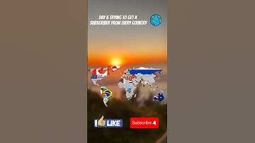 Day 6 trying to get a subscriber from every country#shorts#viral#viralvideo#world#geogrpahy#shorts