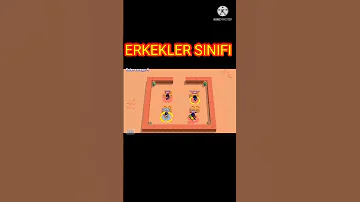 BRAWL STARS Shorts KIZLAR SINIFI VS ERKEKLER SINIFI 