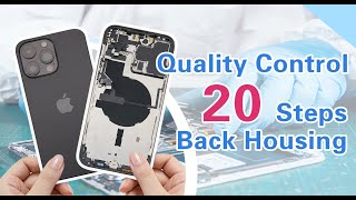 20 Steps of Back Housing Quality Control from APLONG