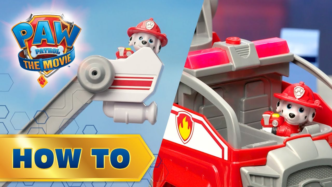 Paw Patrol Marshall Brandbil【1-2 dages fragt】