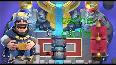 [FR] CACHE CACHE MAP CLASH ROYAL #1