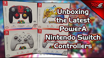 New PowerA Switch Controllers - First Look and Unboxing - Red Bandana Gaming