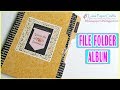 Album Grande hecho con Folders Muy Fácil | Tutorial Scrapbooking | Luisa PaperCrafts