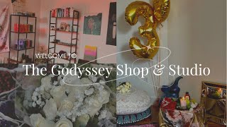 ✨ Welcome to The Godyssey Shop & Studio | Spiritual Wellness Art Studio