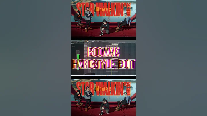 Lil Nas X - Star Walkin (BooWak Hardstyle Edit) #shorts
