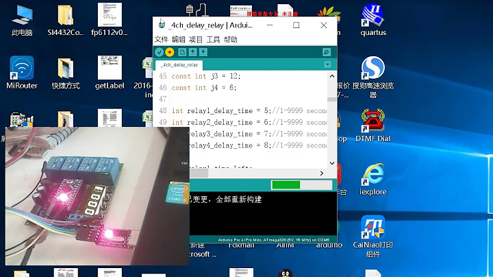IO22C04  4CH Pro Small PLC Relay For Arduino diy LED Display Cycle Delay Timer Switch Turn ON/OFF