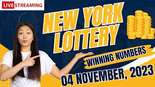 New York Evening Lottery Results - Nov 04, 2023 - Numbers - Win 4 - Take 5 - NY Lotto - Powerball