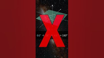 The HIDDEN Assumption in Triangles - A #Shorts Journey Into Curved Geometry 🤯