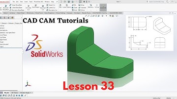 SolidWorks Education Lesson 33 |  SolidWorks Tutorials | Mechanical Engineering Design |