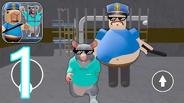 Parkour Escape Rat Dence Obby - Prison Parkour - Gameplay Walkthrough Part 1 (Android, iOS)