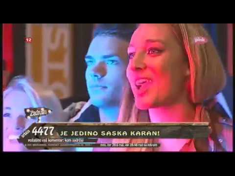 Zadruga - Sloba peva Luni pesmu Sunce ljubavi - 12.10.2017.
