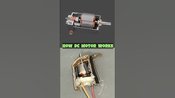 How does DC Motor works 3D animation? #3d #3danimation #3ddesign #3dmodeling