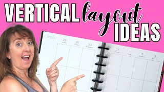 HOW TO USE A VERTICAL HAPPY PLANNER LAYOUT FOR BEGINNERS  IDEAS, TIPS &TRICKS & MORE