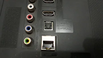Como adaptar uma saída de áudio na TV?