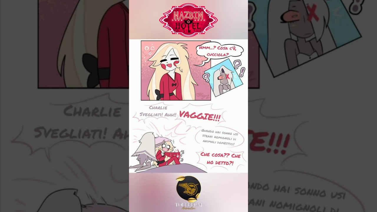 TOFFEELM - Mini fumetto Hazbin Hotel