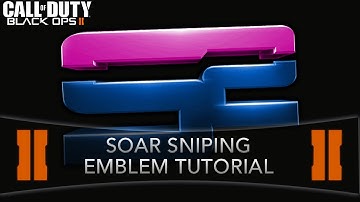 Black Ops 2: SoaR Sniping Emblem Tutorial | Skye