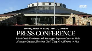 Black Creek Freedmen Ask Court to Halt Muscogee Nation Elections Until They Are Allowed to Vote