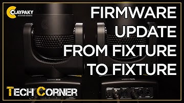 Claypaky Tech Corner - Firmware Update from Fixture to Fixture
