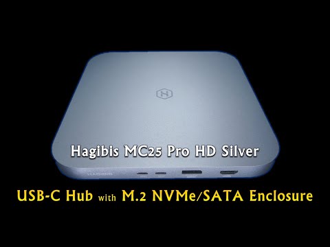 9 in 1 USB C HUB with M.2 NVMe/SATA SSD Enclosure – Hagibis Shop