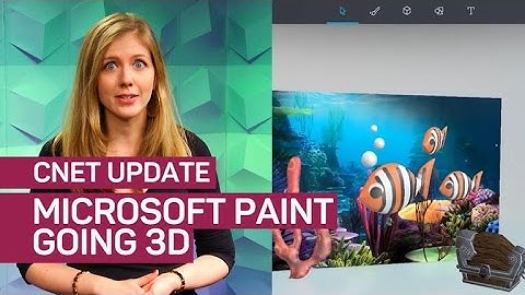 Microsoft Paint just got a new coat of cool with 3D tools (CNET Update)