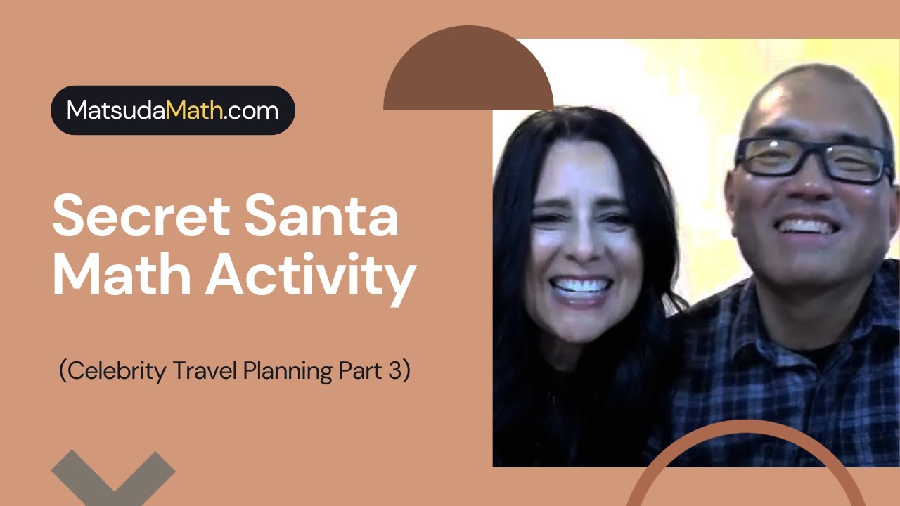 Secret Santa Math Fun Secret Santa Math Activity - YouTube