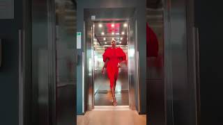 Celebrity Black or red dress for a holiday party? #shorts #reddress #blackdress #christmas #holidays Wealth