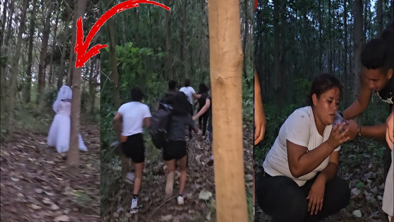 Cantamos en cámara a la llorona, todos salen uyendo, Katy se desmayo 😨