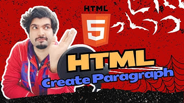 How to Create Paragraph using p Tag