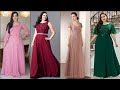 stylish amazing and beautiful woman collection long Maxi design