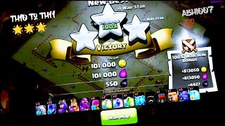 TH10 to TH11 war best strategy attack | Big mistake but got 3 star | #sumit007 #papamogambock #coc