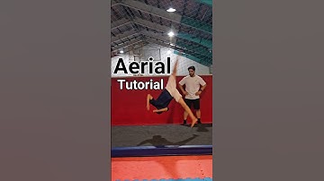 Aerial tutorial ✌️ #parkour #gymnastics #ninja #acrobatics #martialarts #tricking