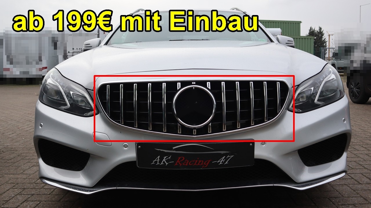 S212 R16 Mercedes E-Klasse S212 T-Modell Facelift | Kühlergrill in chrom ab 199 ...