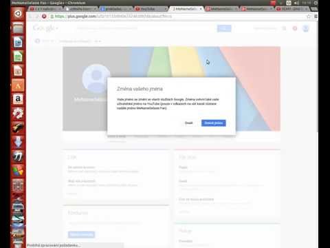 Video: Ako Si Môžete Zmeniť Meno Na YouTube