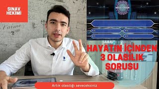 GERÇEK HAYATTAN 3 -MEŞHUR- OLASILIK SORUSU | OLASILIĞA BAKIŞINI DEĞİŞTİR | TIPÇIDAN MATEMATİK |