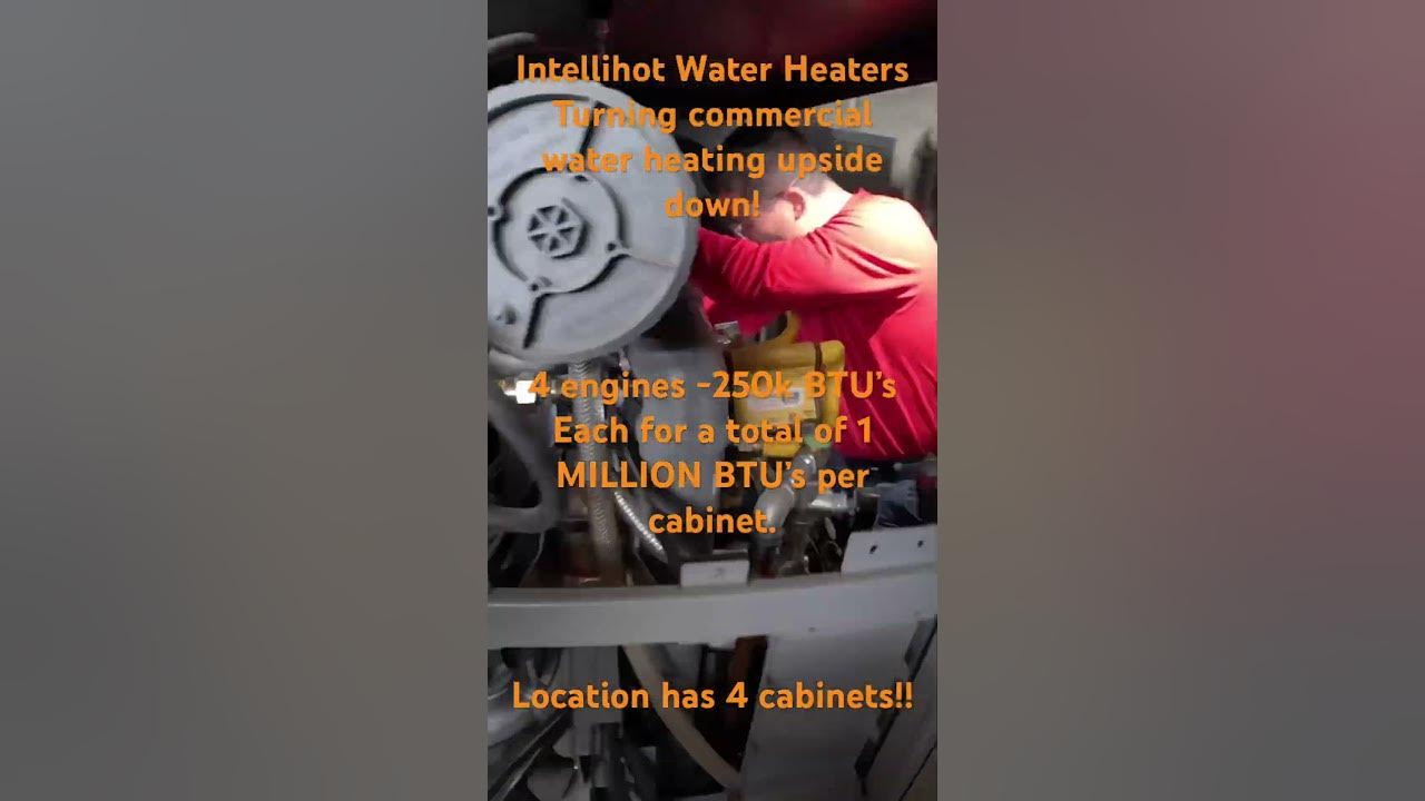 Blower replacement on Intellihot IQ1001. #plumbing @intellihotinc.9332