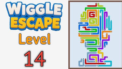 Wiggle Escape: Snake Puzzle Level 14 Walkthrough