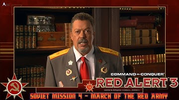 Command and Conquer Red Alert 3 Soviet Mission 4 - March of the Red Army