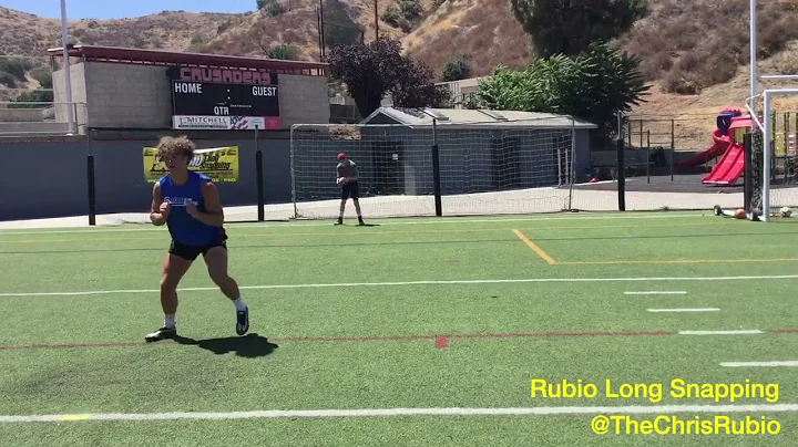 Rubio Long Snapping, Owen Edwards, Underclassmen I...