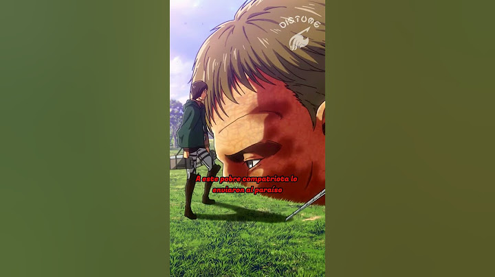 🪱 EL TITÁN MÁS SIMPATICO DE SHINGEKI 🪱 #shorts #shingekinokyojin
