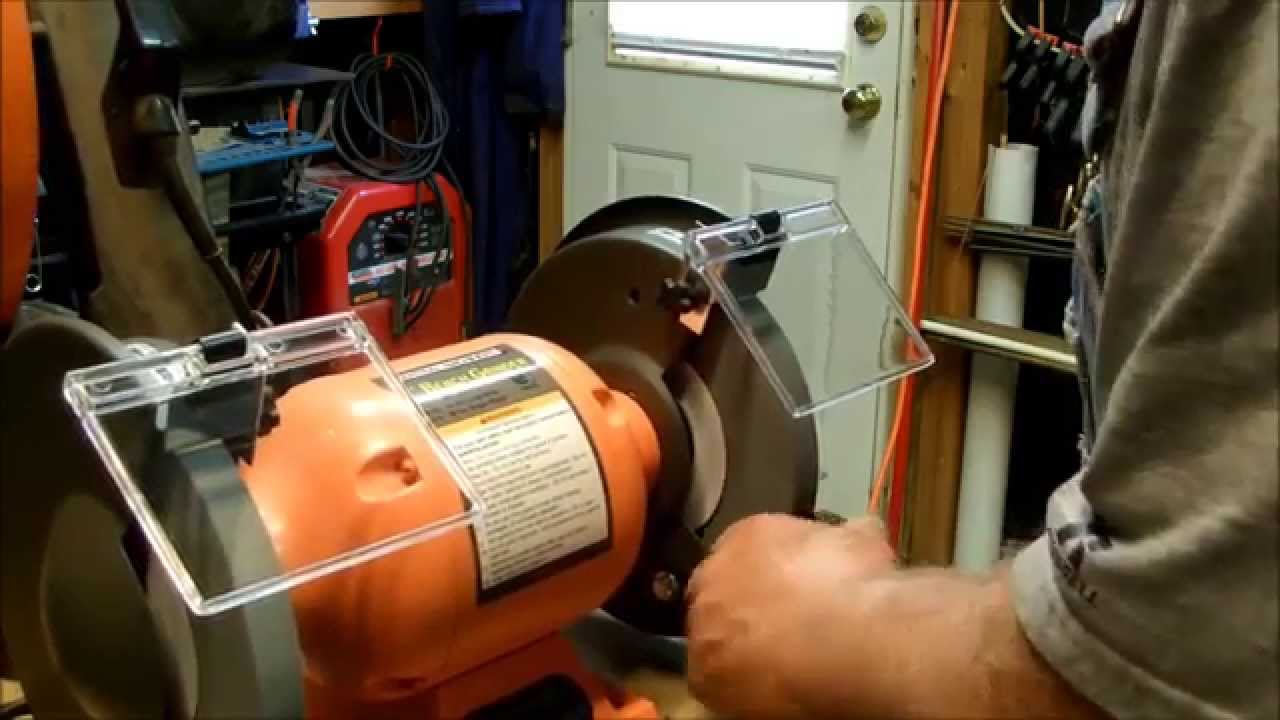 8 Harbor Freight Bench Grinder 39798 Youtube