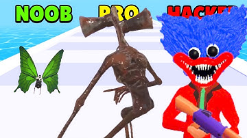 🤢 NOOB vs 😎 PRO vs 😈 HACKER - Mutant Run 3D - Lab Race | Download App Store APK