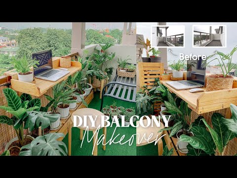 Small Balcony DIY Makeover | Simple & Functional | Manila Condo