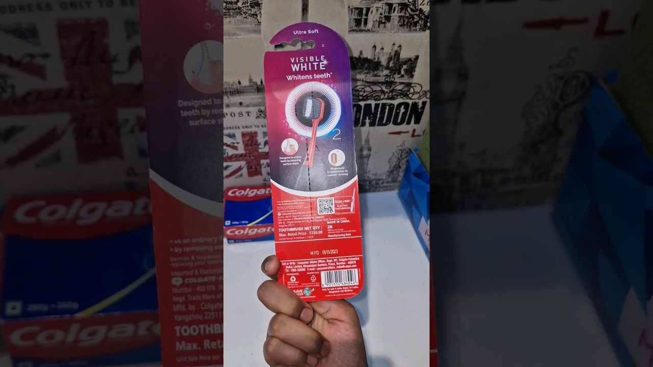 New Toothbrush Visible white 2