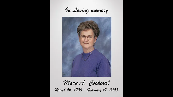 MaryAnn Cockerill Memorial Video